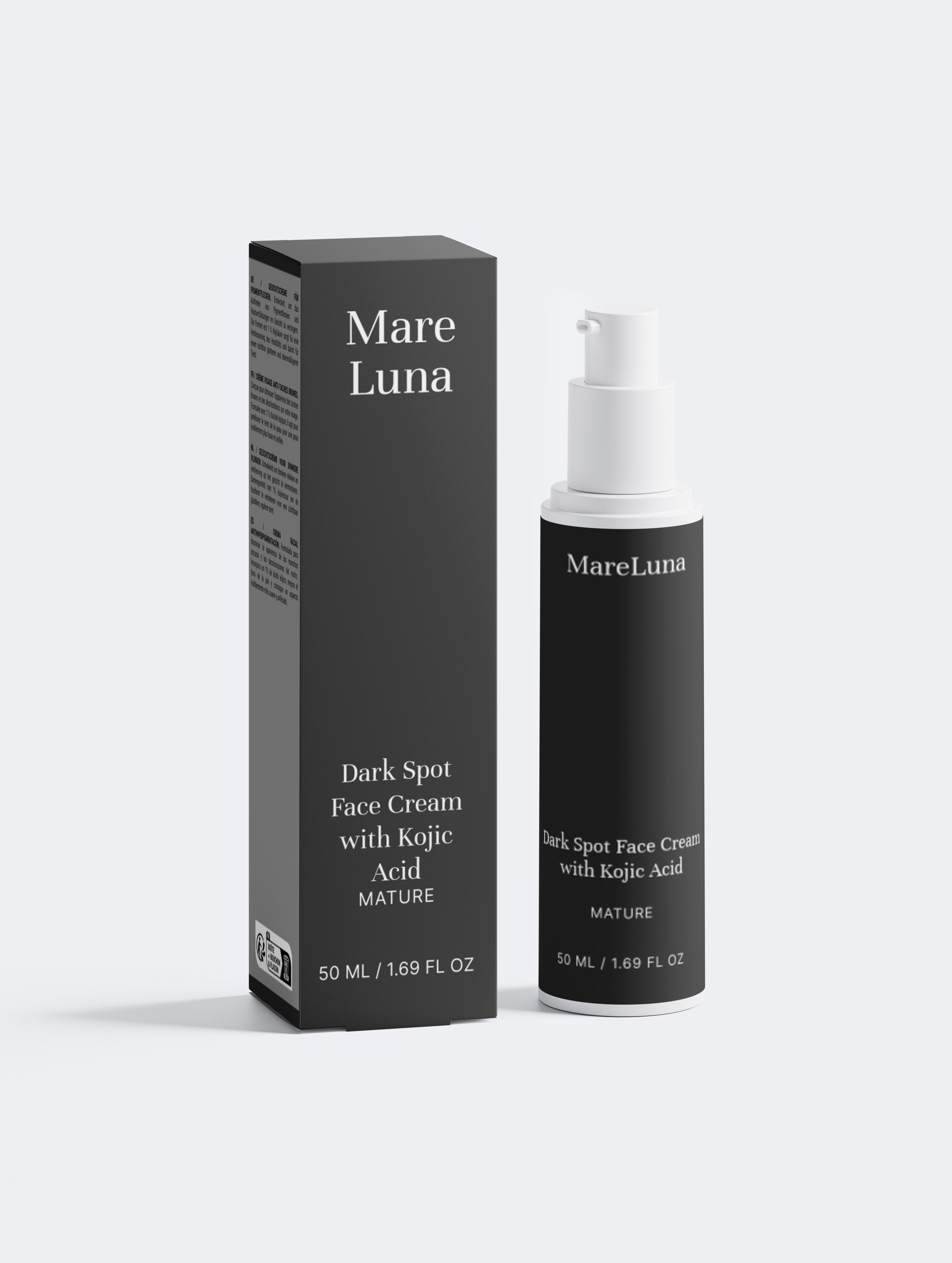 Dark Spot Face Cream with Kojic Acid / Crema Antimanchas kójico
